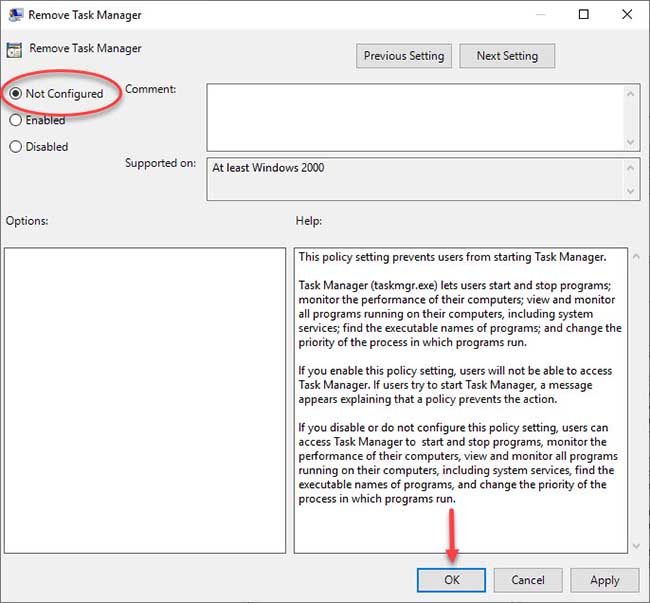 FIX: Task Manager Not Responding in Windows 10/8/7 - 4