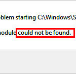 There was a problem starting C:\Windows\System32\LogiLDA.dll. The specified module could not be found.