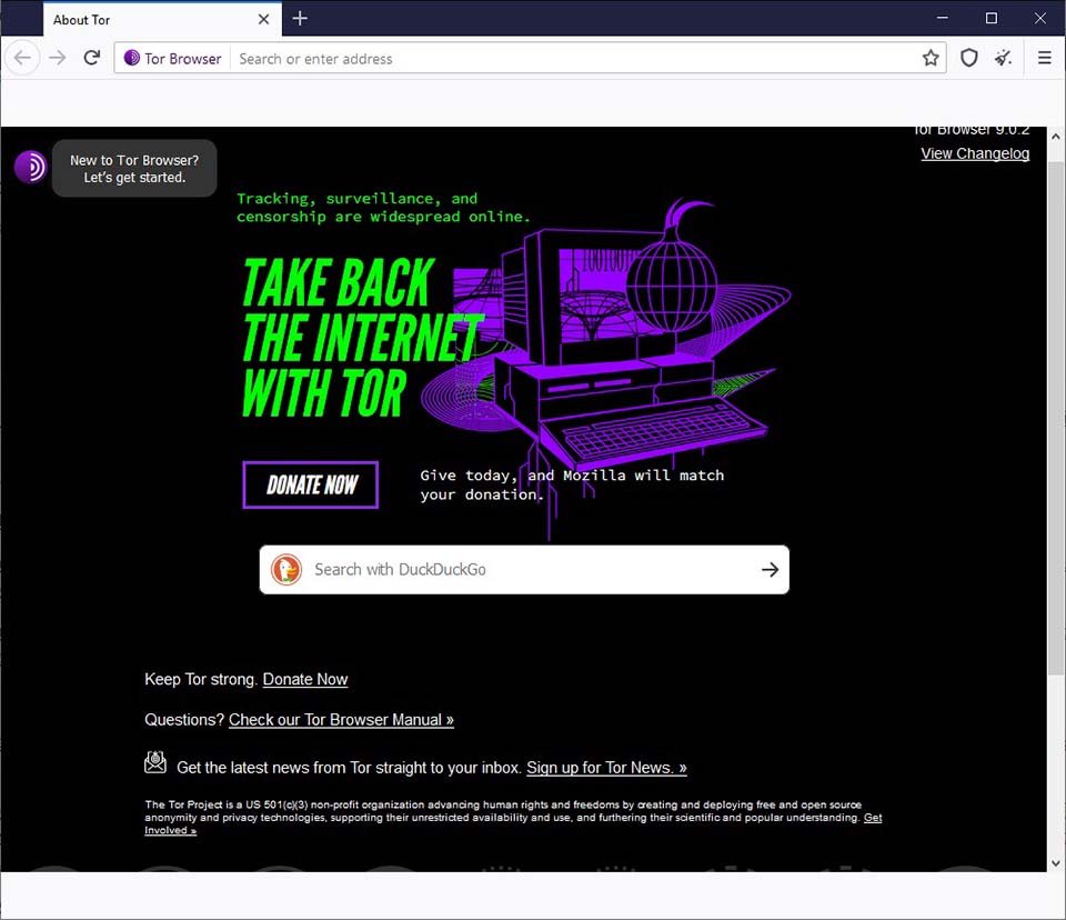 Tor Browser Free Download For Windows 10/8/7