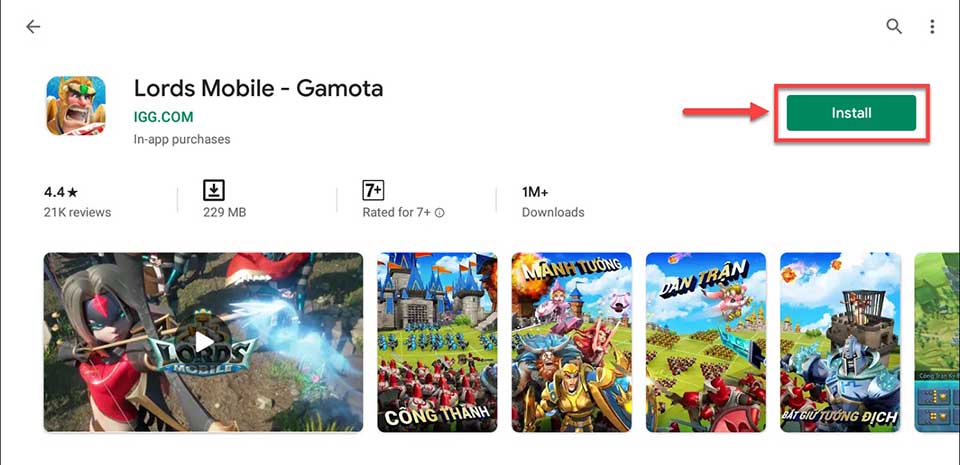 Download and Install Lord Mobile Gamota For PC (Windows 10/8/7 and Mac)