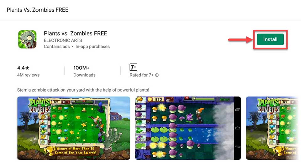 Plants vs Zombies Windows 11/10 Theme 