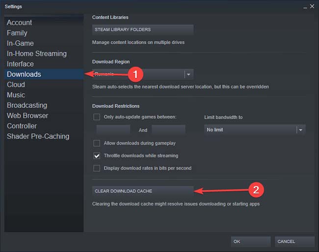 How To Fix The Steam Stuck On Allocating Disk Space In Windows 10 Windows 10 Free Apps Windows 10 Free Apps - how do i switch roblox to download on different discs