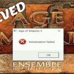 Age of Empires 3 Initialization Failed FIX