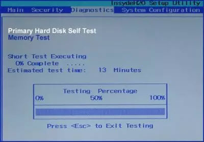 Run Primary Hard Disk Self Test