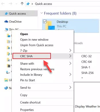 What Is Crc Sha How To Hide Crc Sha From The Windows Right Click Menu In Windows 10 Windows 10 Free Apps Windows 10 Free Apps