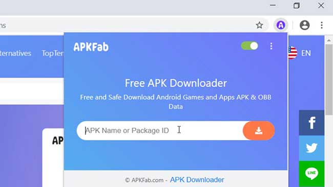APK Downloader extension