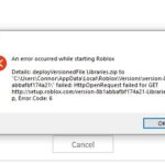 How To Fix An Error Occurred While Starting Roblox