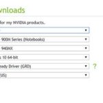 Download and install a new NVIDIA driver from NVIDIA website