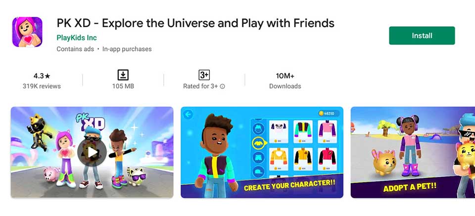 How To Play Pk Xd Explore The Universe And Play With Friends On Pc Windows 10 Free Apps Windows 10 Free Apps - pk xd roblox