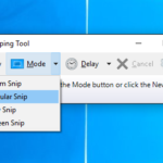 How To Open Snipping Tool in Windows 10