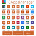 10AppsManager for Windows 10
