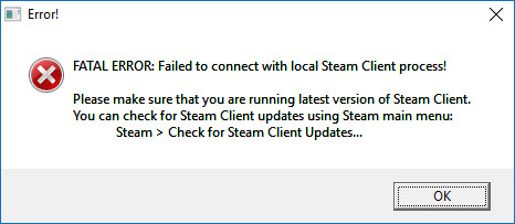 how to fix steam connection error windwos 10