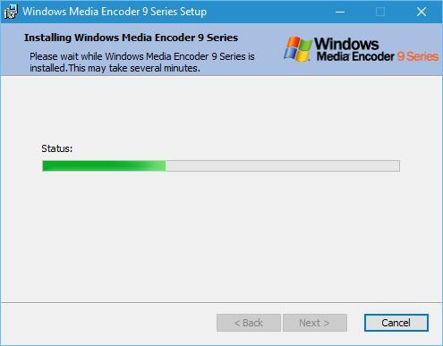 windows-media-encoder-installation-progress - Windows 10 Free Apps ...