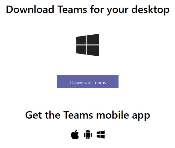 install microsoft teams on windows 10