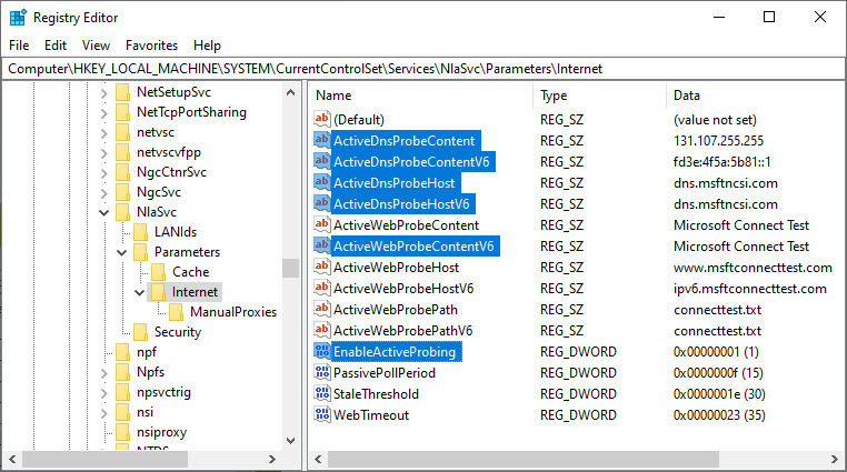 ipv6 no internet access windows 10