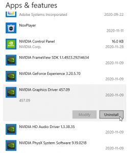 nvidia drivers uninstall tool nvidia drivers uninstall tool