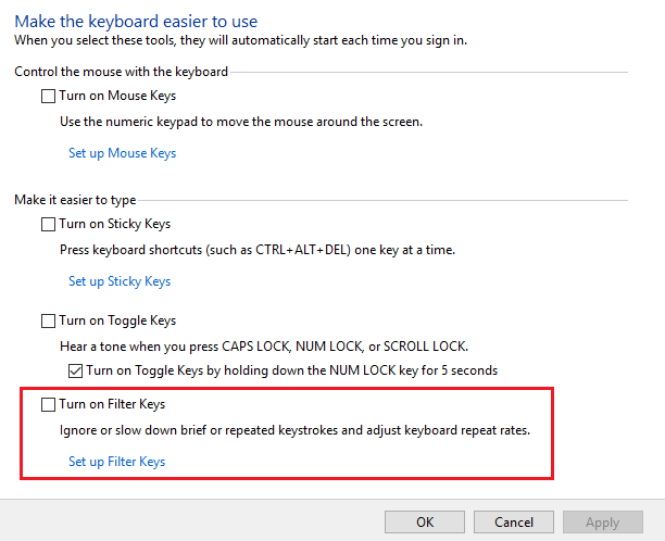 asus right click not working