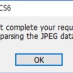 How To Fix “Problem Parsing The JPEG Data In Photoshop” Error