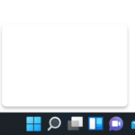 FIX: Transparent box above taskbar in Windows 11